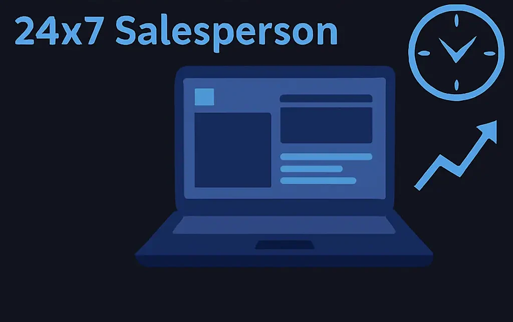 "Clean vector illustration showing website performance analytics and user interaction on a black background"